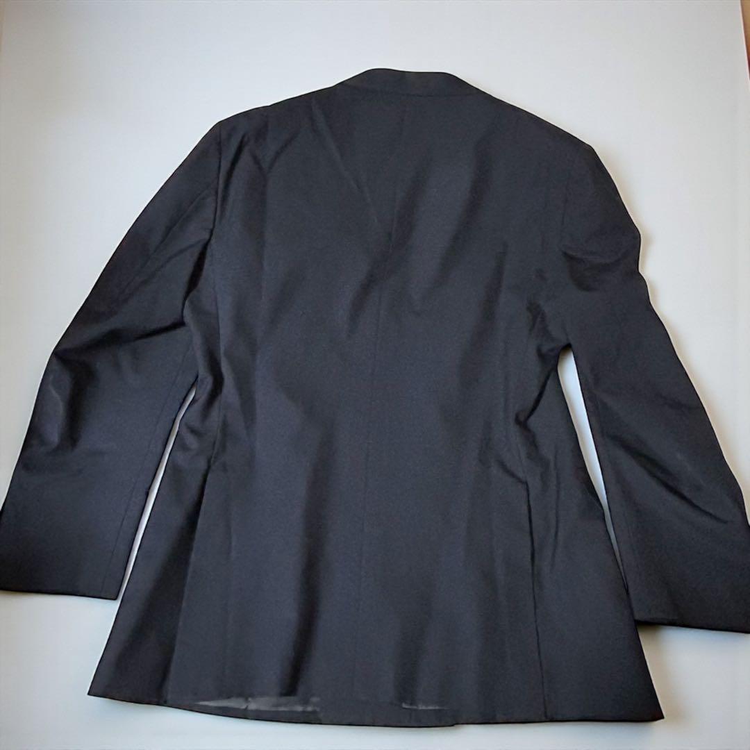 ジェイプレス 紺ブレ ダブルジャケット 金ボタン L相当 ウール100%日本製