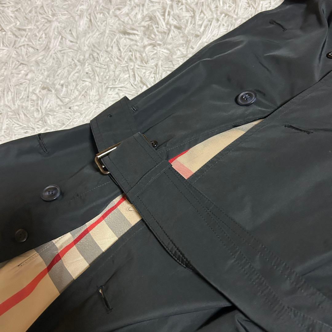 【】2XL バーバリーロンドン トレンチコート ライナー ノバチェック