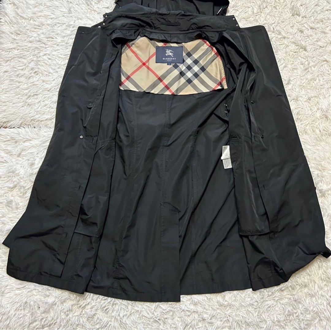 【】2XL バーバリーロンドン トレンチコート ライナー ノバチェック
