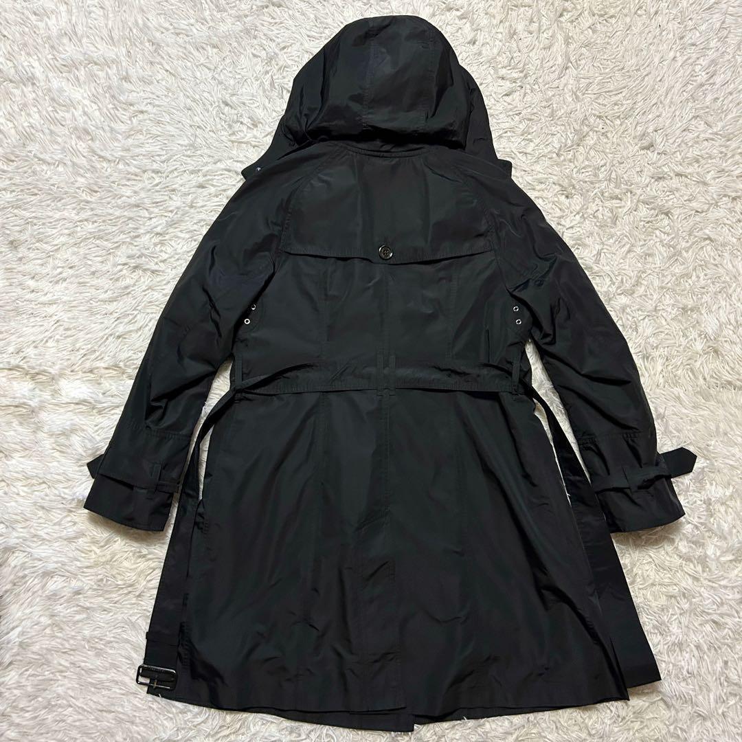 【】2XL バーバリーロンドン トレンチコート ライナー ノバチェック