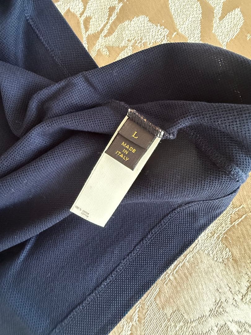 LOUIS VUITTON ルイヴィトン★ポロシャツ★ネイビー★L