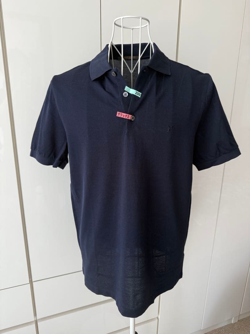 LOUIS VUITTON ルイヴィトン★ポロシャツ★ネイビー★L