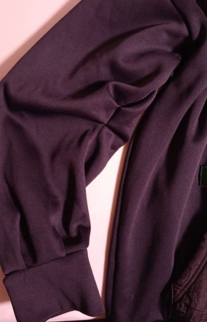 m*☆様 セール中❗UN3D キルティングドッキングスウェット　黒