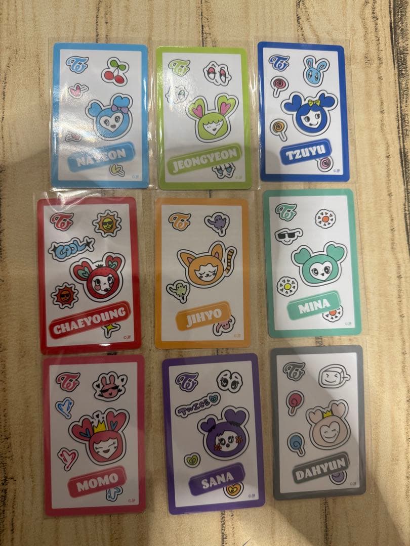TWICE THIS IS FOR POPUP 1万円購入 特典トレカ 9種