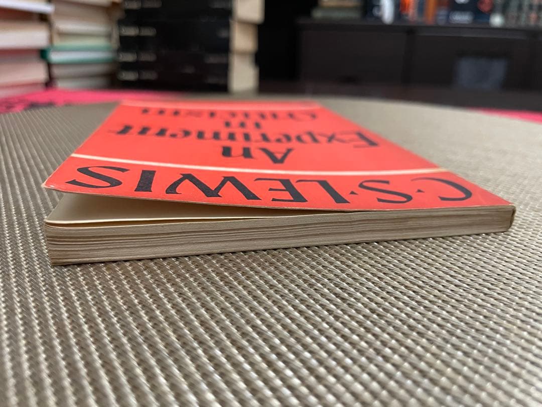 洋書 C.S. Lewis An Experiment in Criticism