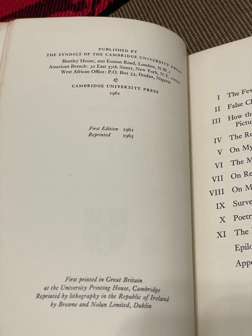 洋書 C.S. Lewis An Experiment in Criticism