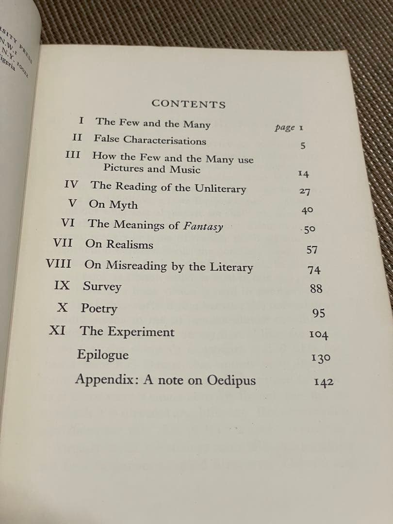 洋書 C.S. Lewis An Experiment in Criticism