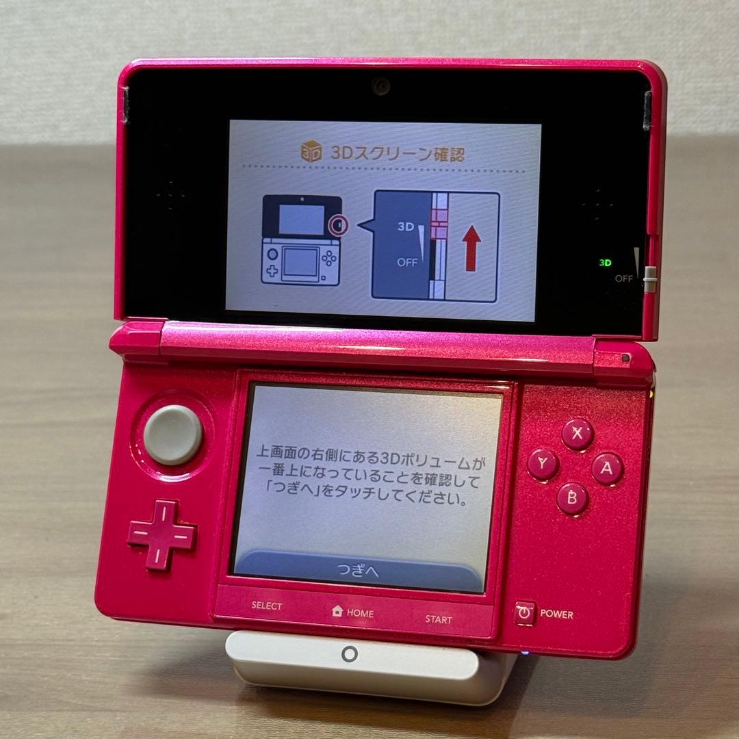5-250 ニンテンドー3DS グロスピンク 箱付き