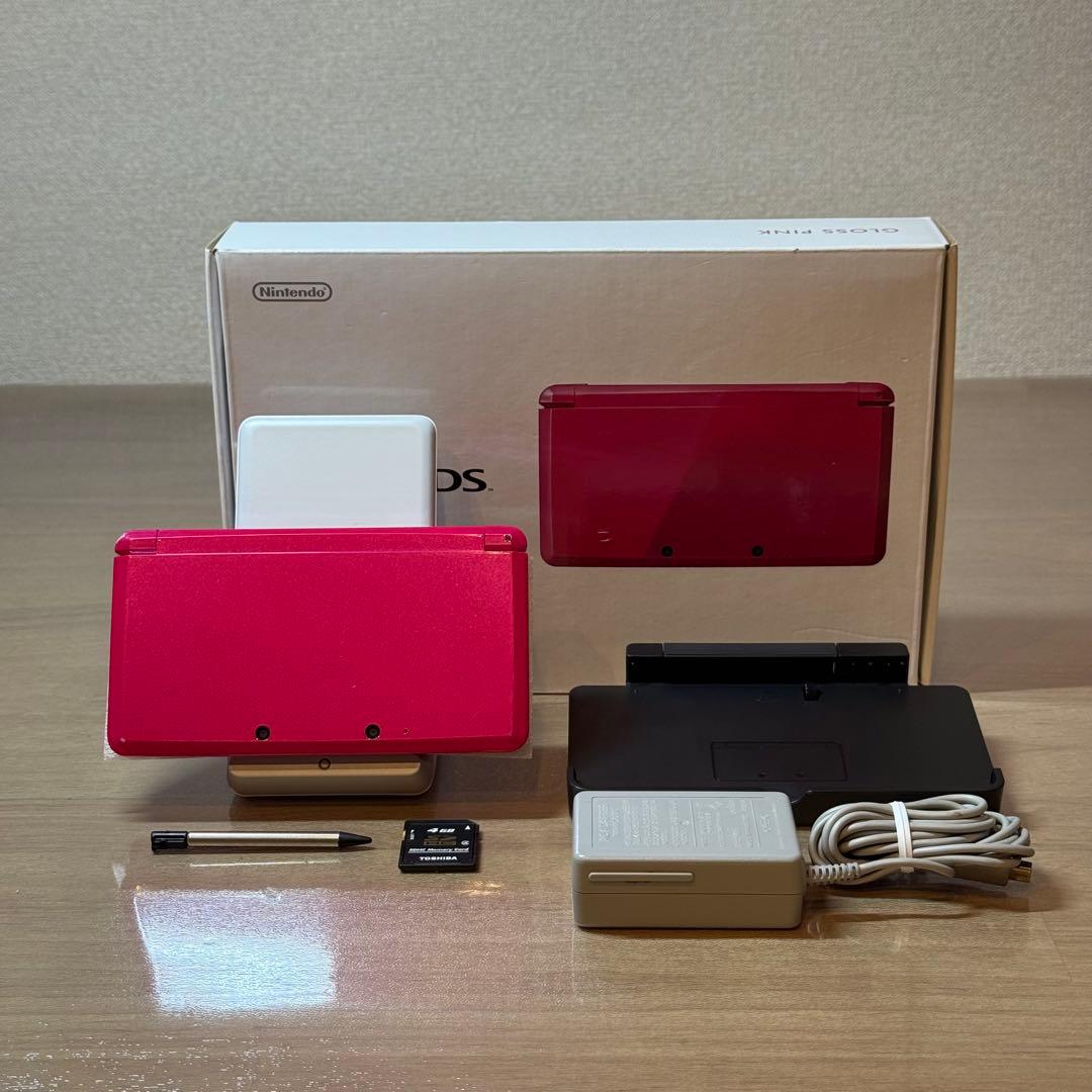 5-250 ニンテンドー3DS グロスピンク 箱付き