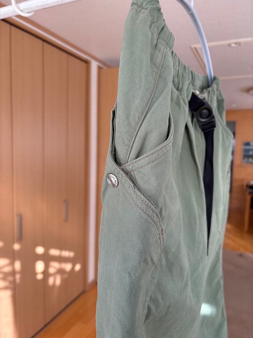 GOHEMP カーゴパンツ オリーブグリーン Ｌ