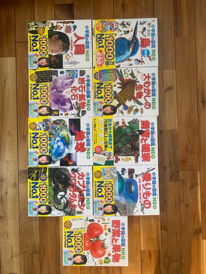 小学館の図鑑 NEOシリーズ全25巻（DVD、付録多数）