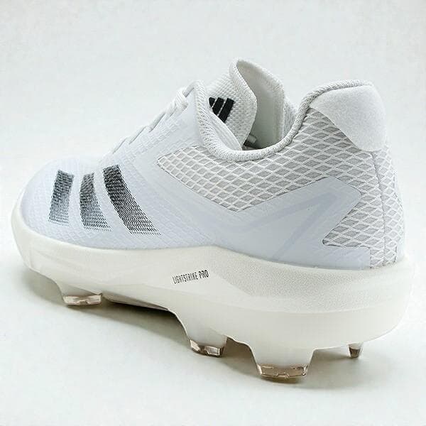 アディダス アディゼロ エレクトリック 野球 スパイク 白 メンズ 27cm