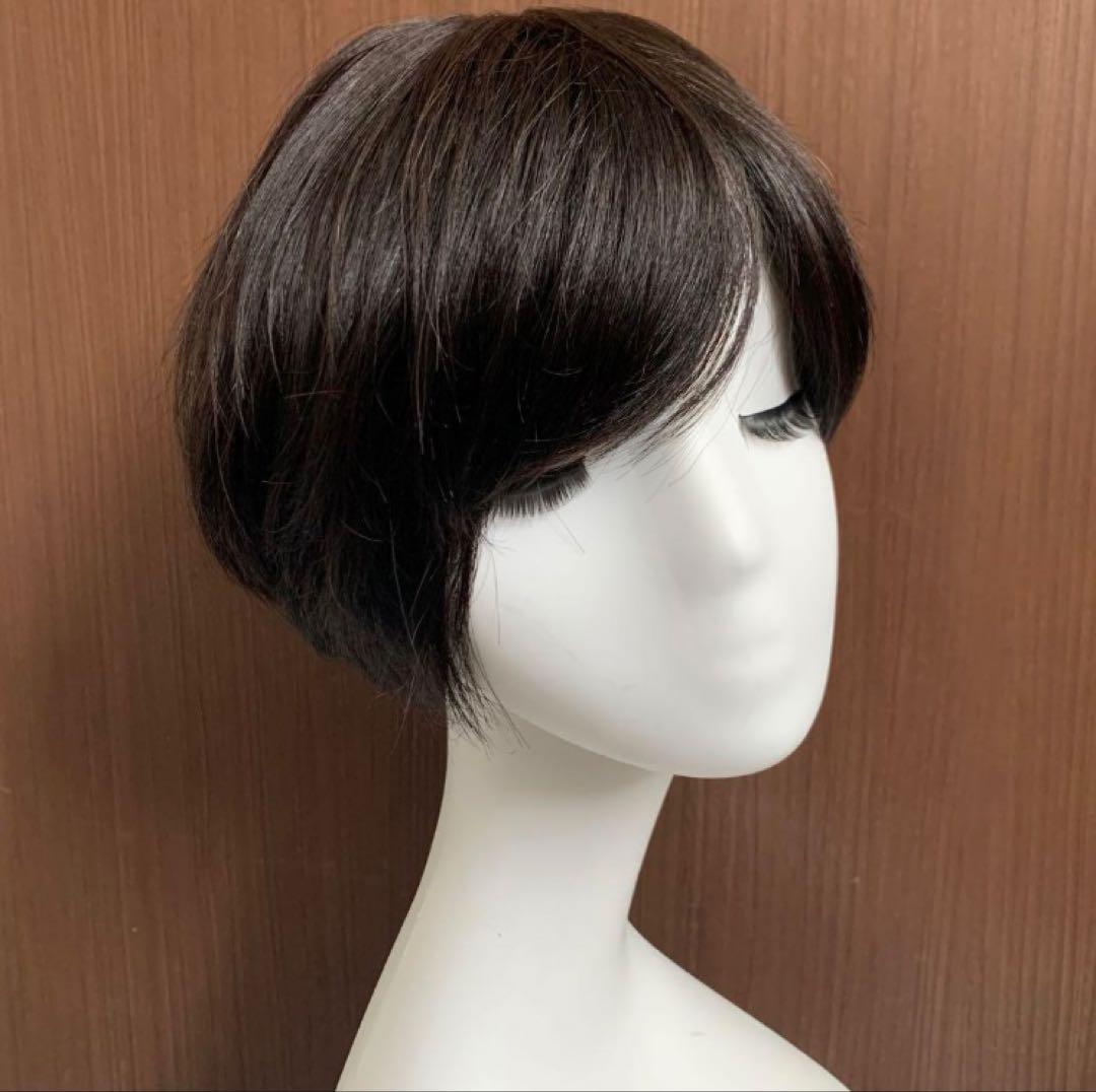 ☆気品人毛100% ショートwig ウィッグBZ20