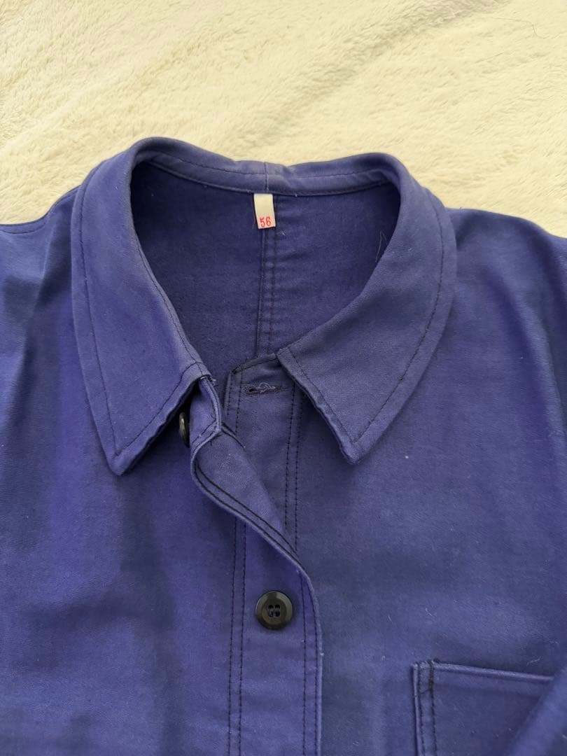 Adolphe Lafont フレンチワークジャケット インクブルー