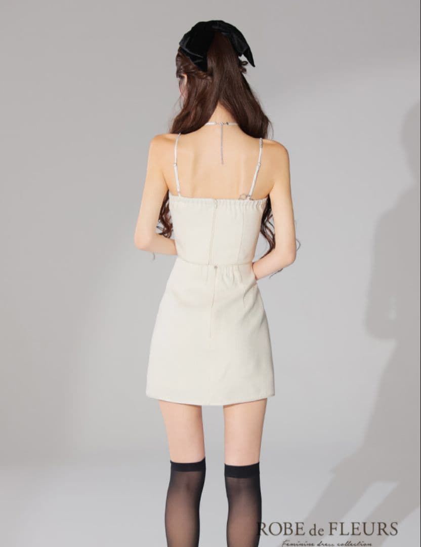ローブドフルール セットアップミニドレス [FM3586-R-241】