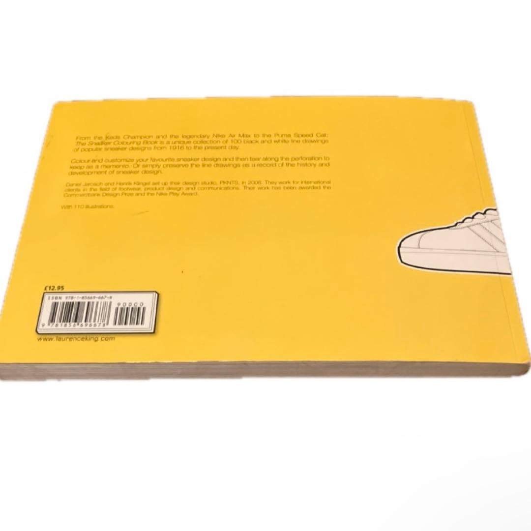 The Sneaker Coloring Book 英語版