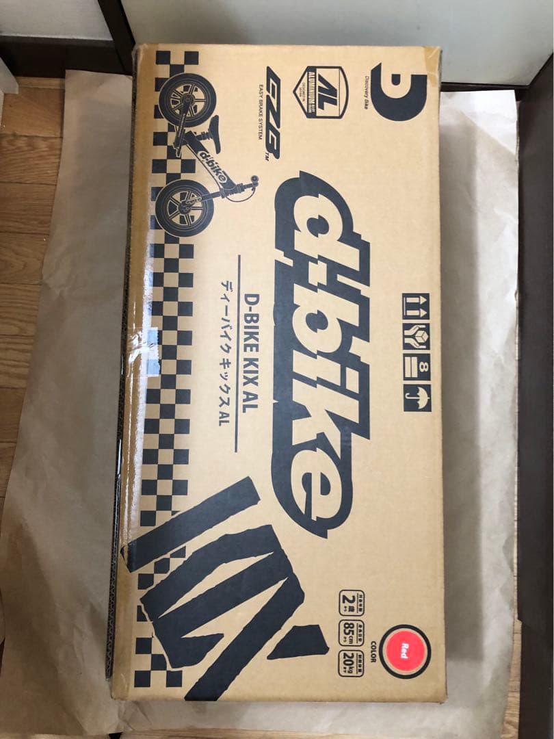 未使用　アイデス D-Bike KIX AL ディーバイクキックス　AL レッド