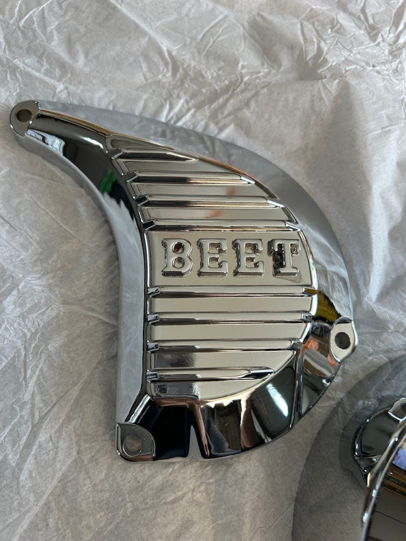 Z*A様 kh400 エンジンカバー、ポンプカバーセット　メッキ