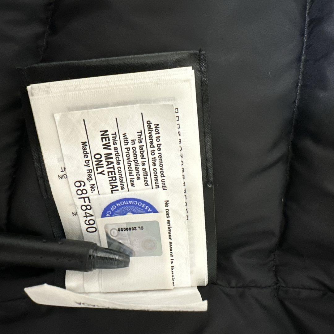 極美品  ダウンベスト M 2832L ブラック