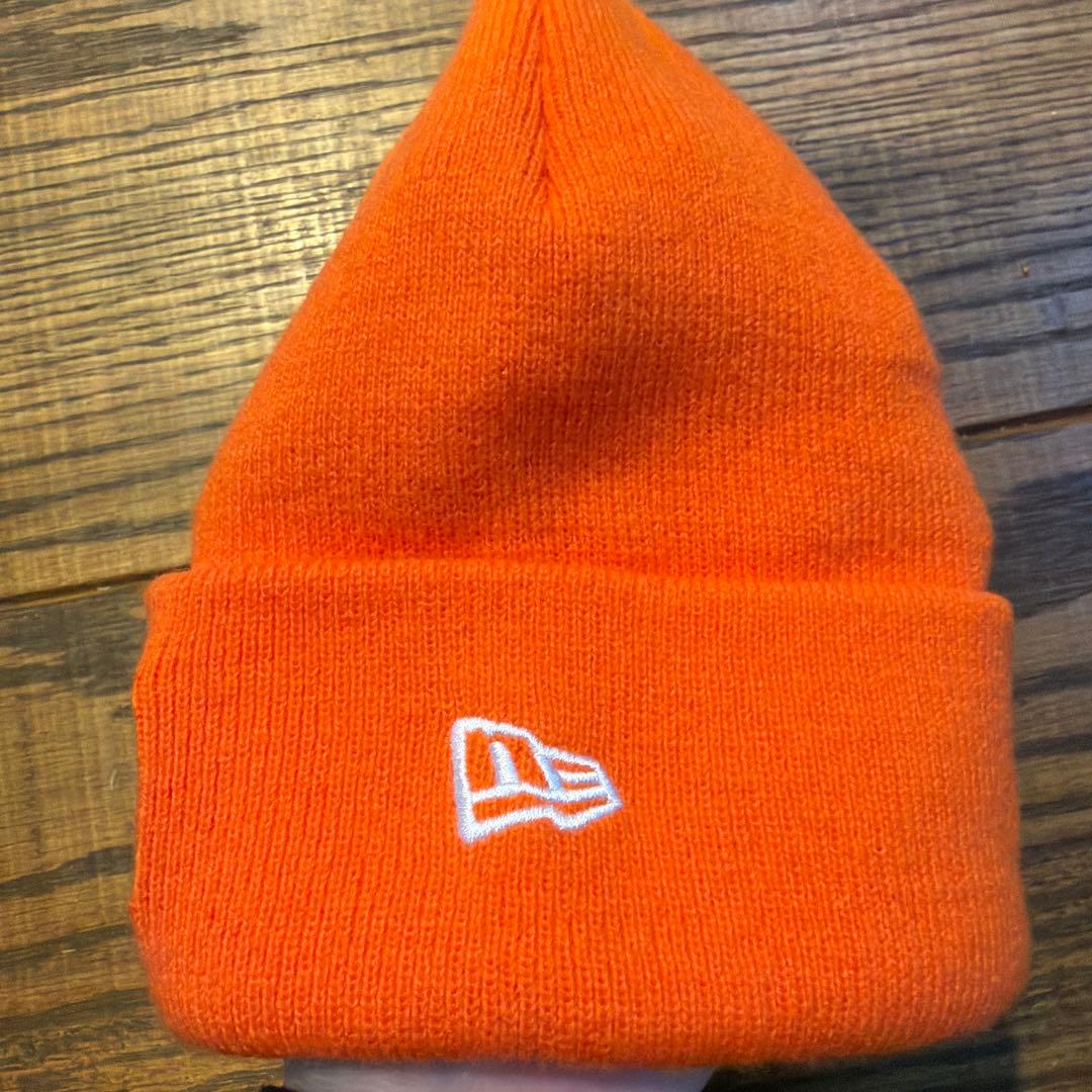 Supreme オレンジ ニット帽