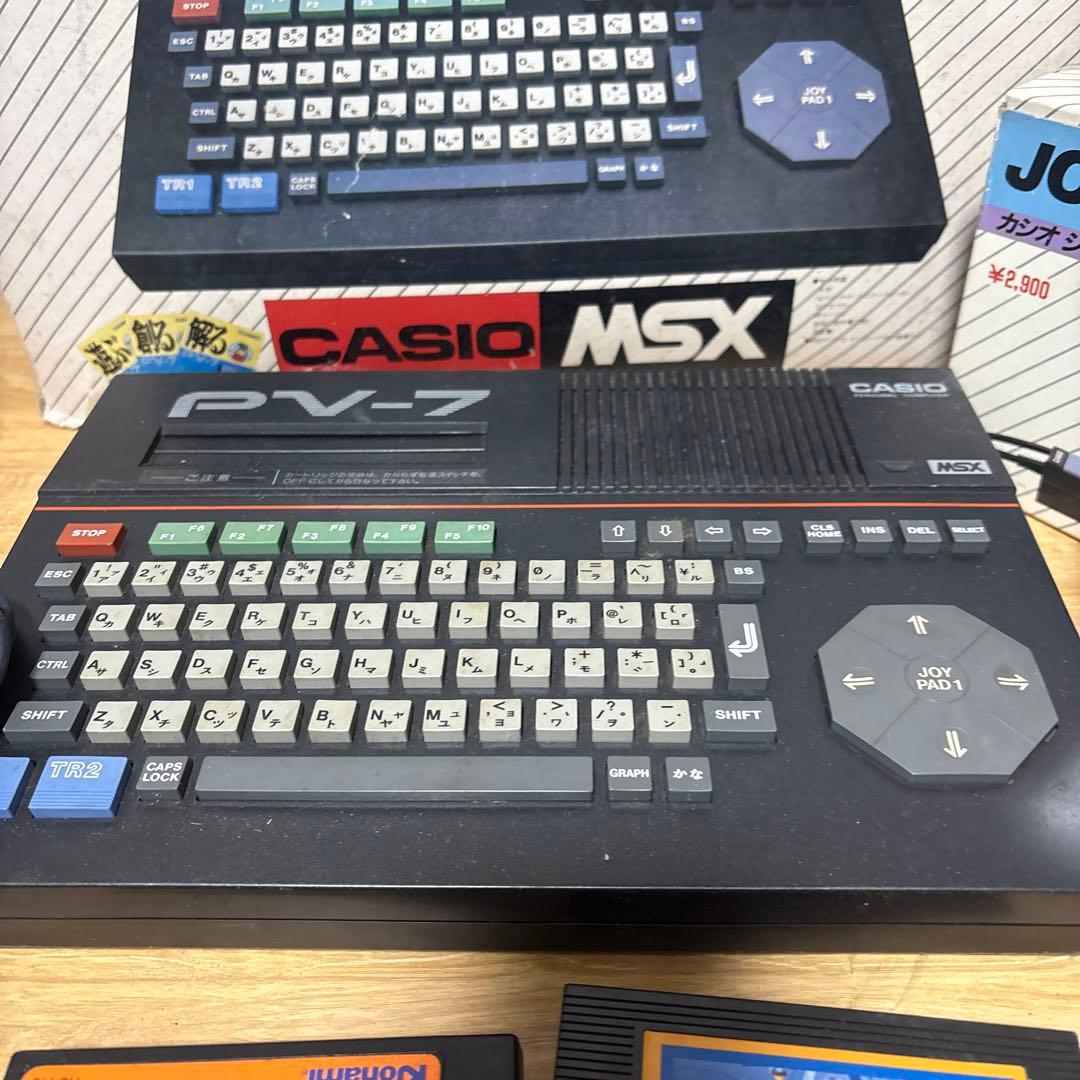 さ*♪様 CASIO PV-7 MSX ゲーム機　ジャンク扱い