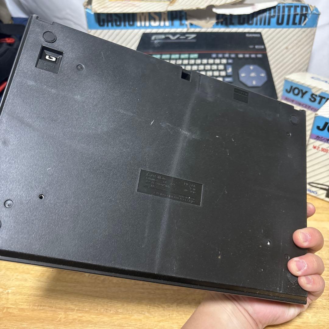 さ*♪様 CASIO PV-7 MSX ゲーム機　ジャンク扱い