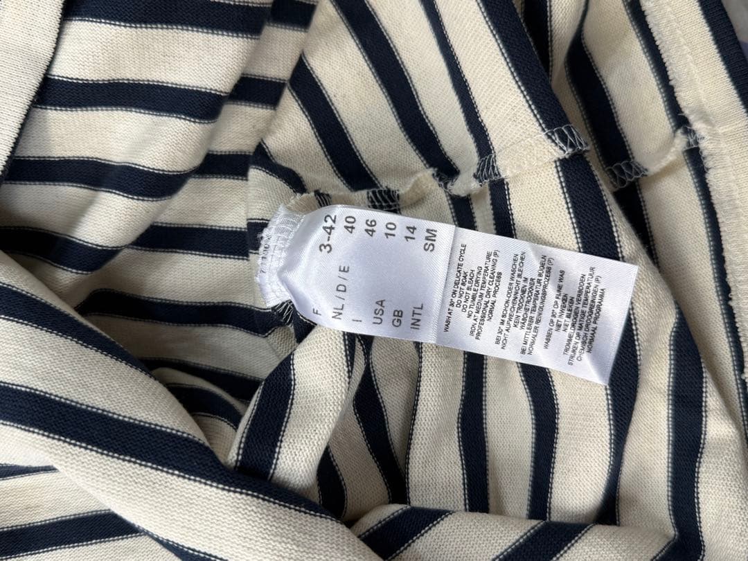 SAINT JAMES ボーダー ハート カットソー