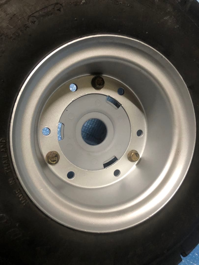 ジャイロ系　純正6穴リアホイール　タイヤ付＊送料込み＊レストア　修理　流用