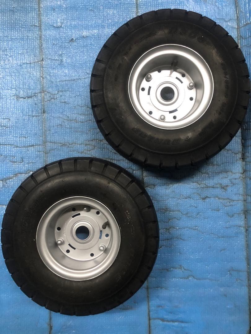 ジャイロ系　純正6穴リアホイール　タイヤ付＊送料込み＊レストア　修理　流用