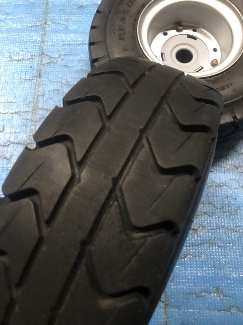 ジャイロ系　純正6穴リアホイール　タイヤ付＊送料込み＊レストア　修理　流用