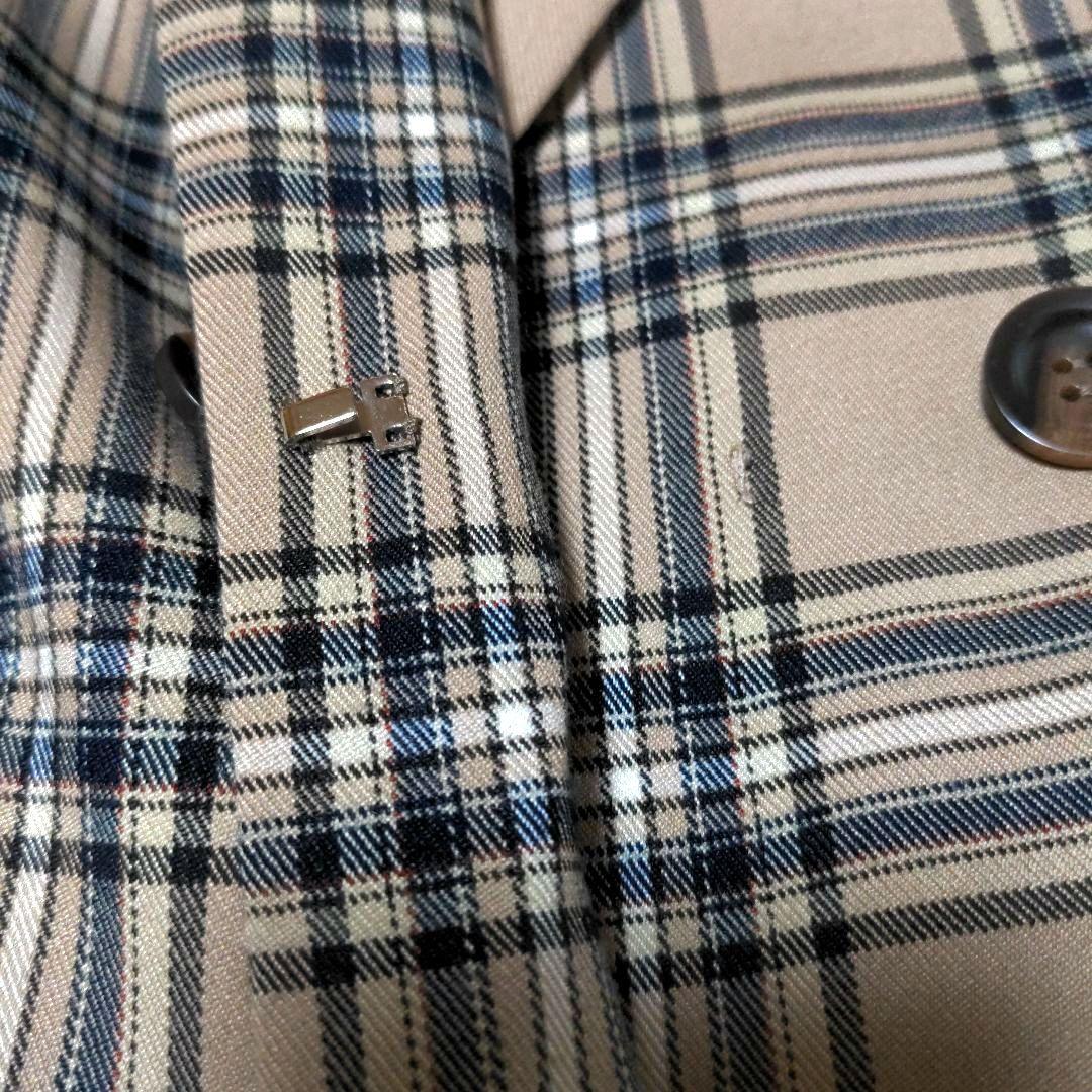 未使用✨️【Eimee Lau】バックプリーツテーラードジャケット ベージュ系