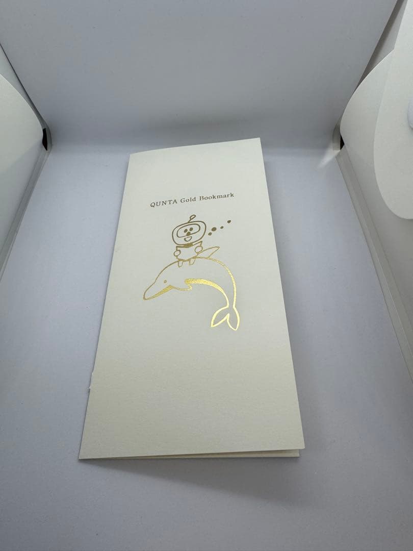 【当選品/非売品】新潮文庫 純金 キュンタ しおり 24kp