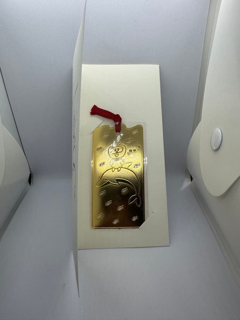 【当選品/非売品】新潮文庫 純金 キュンタ しおり 24kp