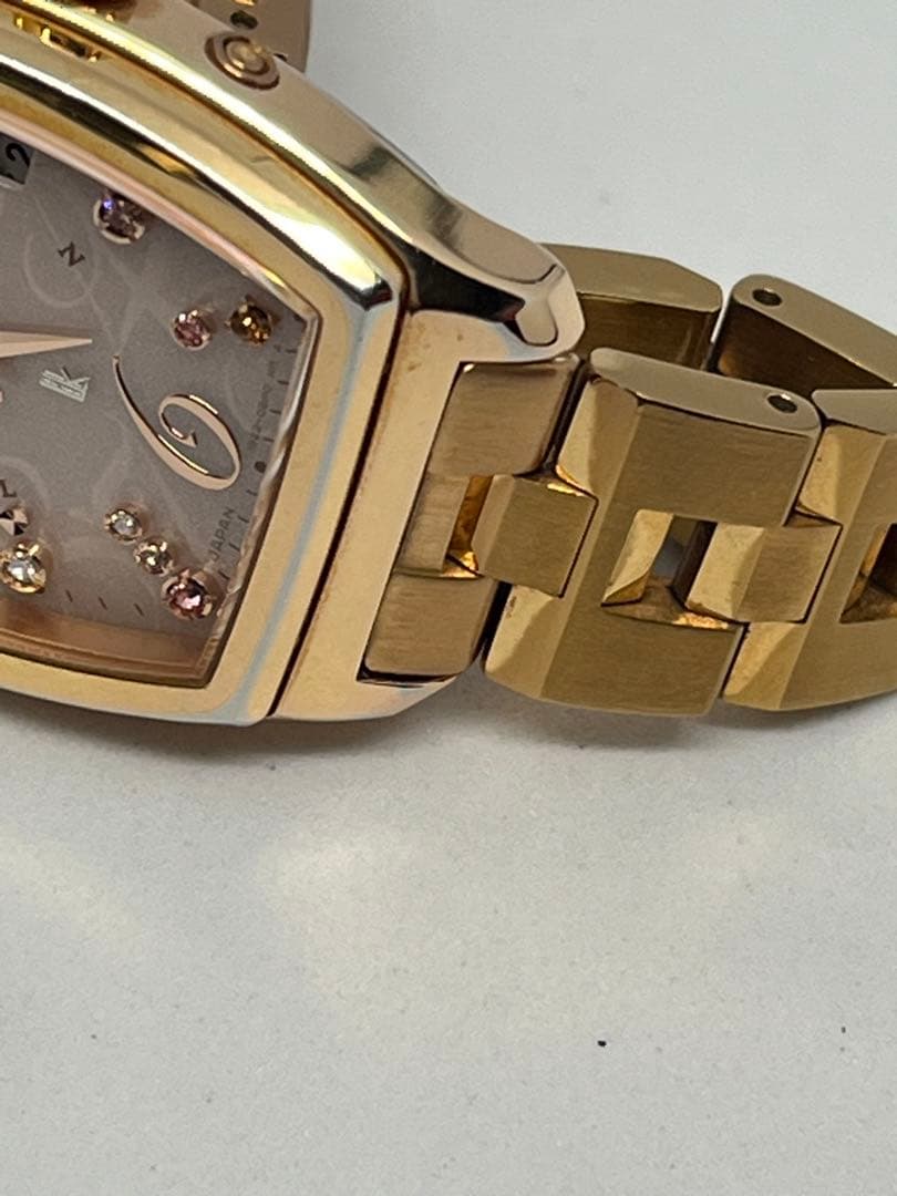 セイコー ルキア スワロフスキー ピンク 箱/枕/コマ4