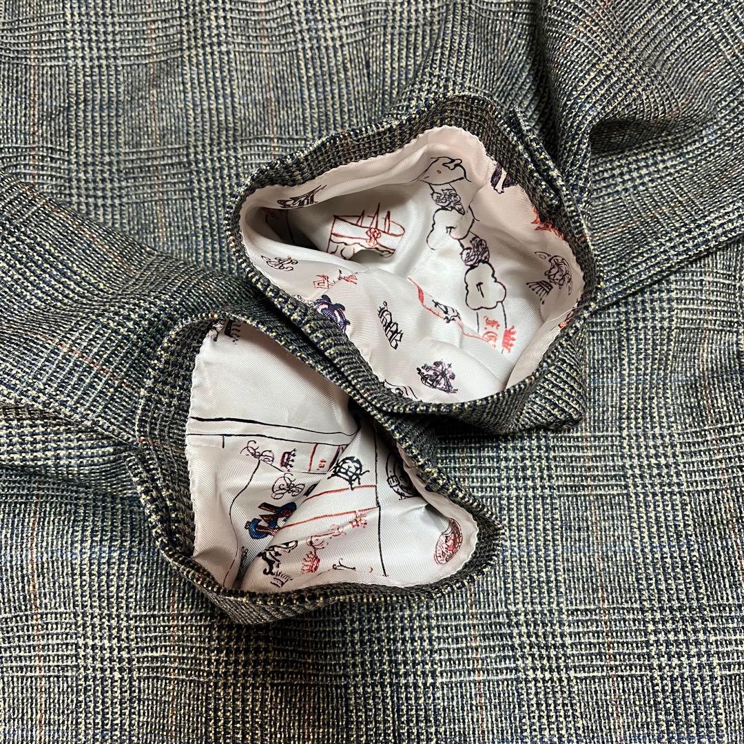 【10周年限定盤 】ポールスミスコレクション　総柄裏地 ツイード XL