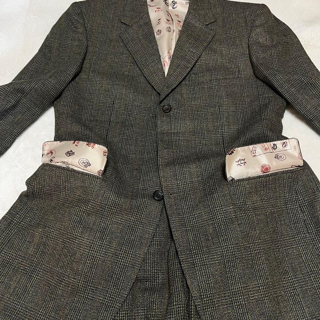 【10周年限定盤 】ポールスミスコレクション　総柄裏地 ツイード XL