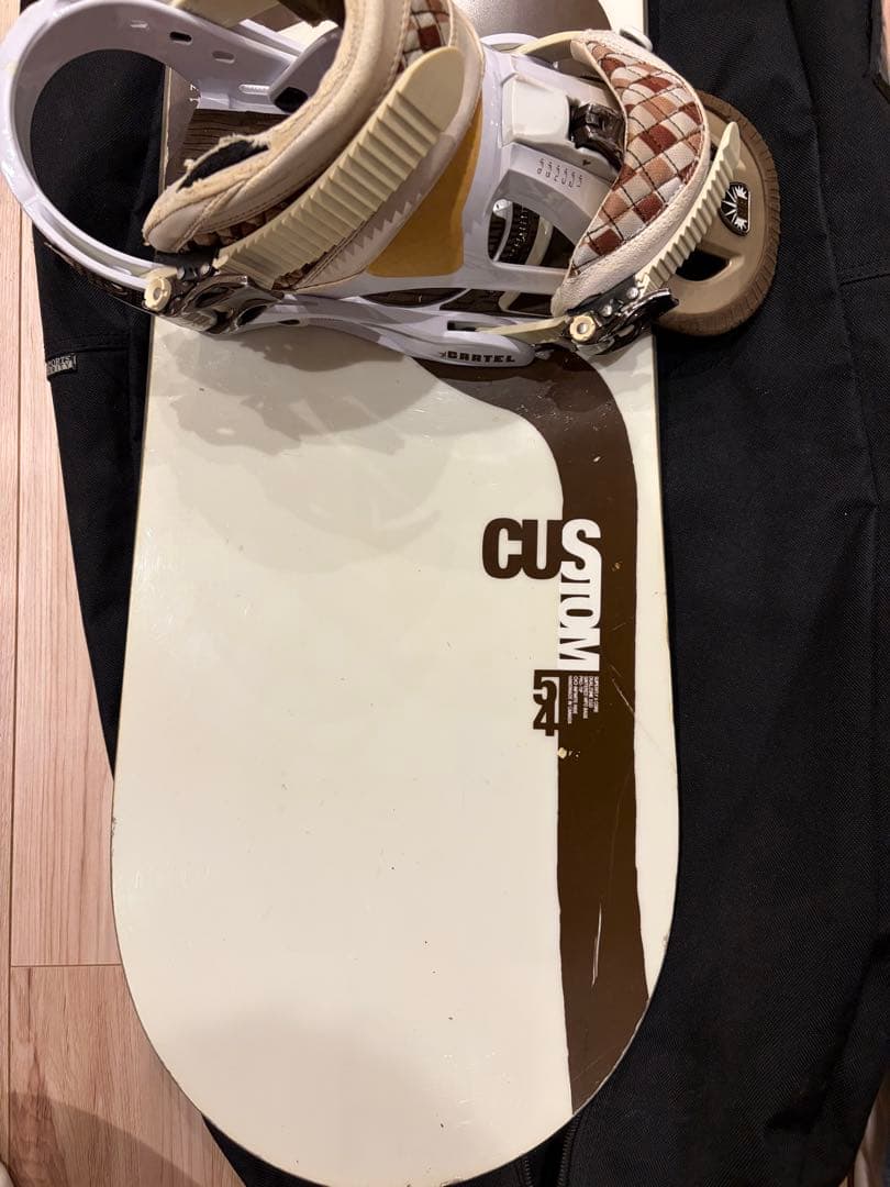 【中古】Burton Custom スノーボード カーテル 限定モデル 160