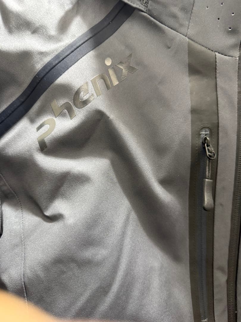 phenix フード付きスキーウェア グレー