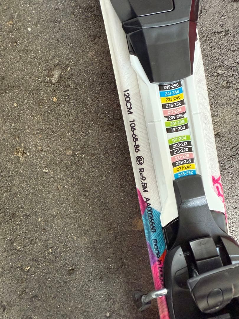 スキーセット 120 ストック付き