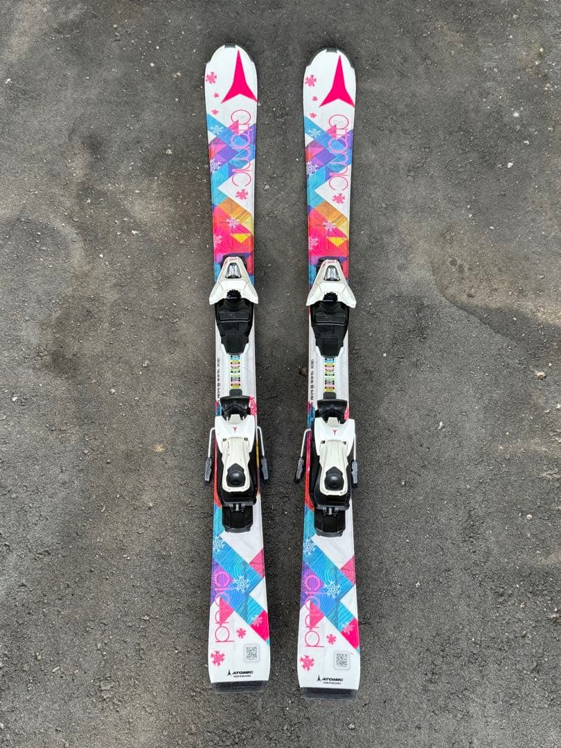 スキーセット 120 ストック付き