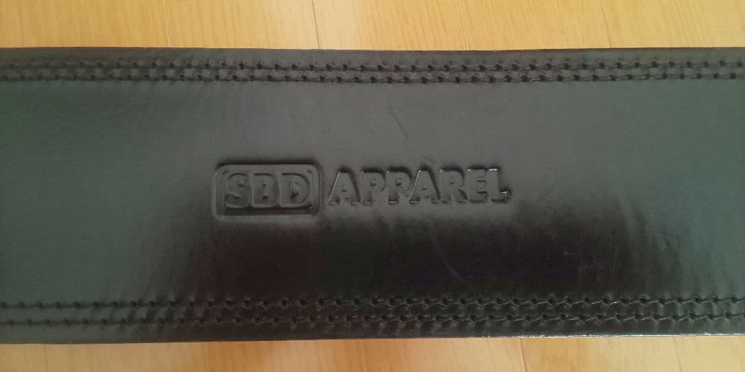 【美品】SBDパワーリフティングベルト 黒/赤 Sサイズ 13mm厚