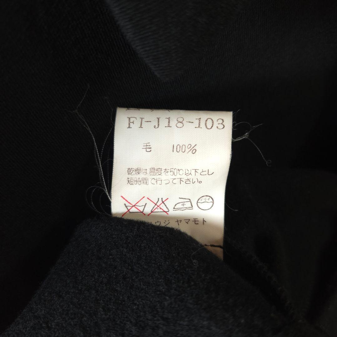 97aw Yohji Yamamoto FEMME ケープジャケット ブラック