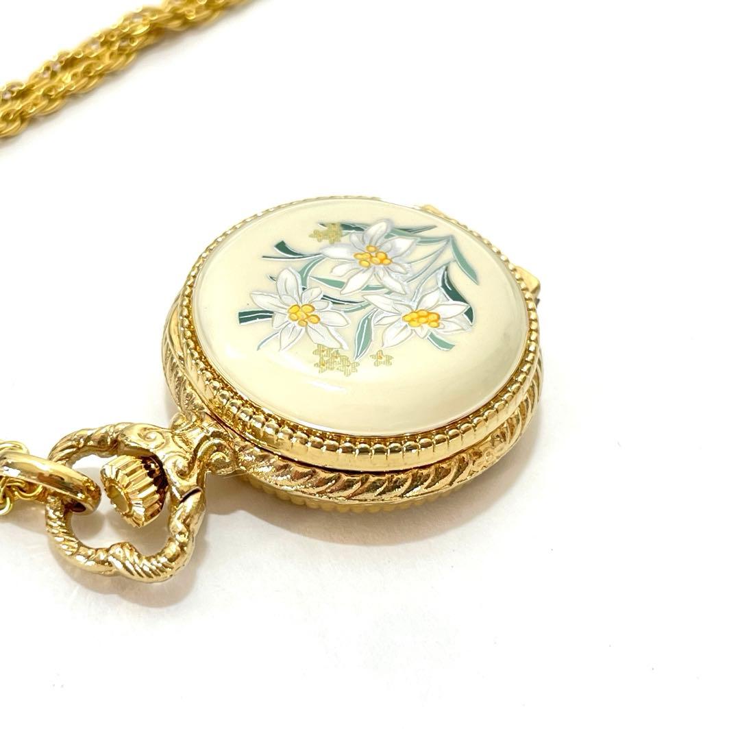 【時計部分不動】Andre Mouche アンドレムッシュ ペンダントウォッチ