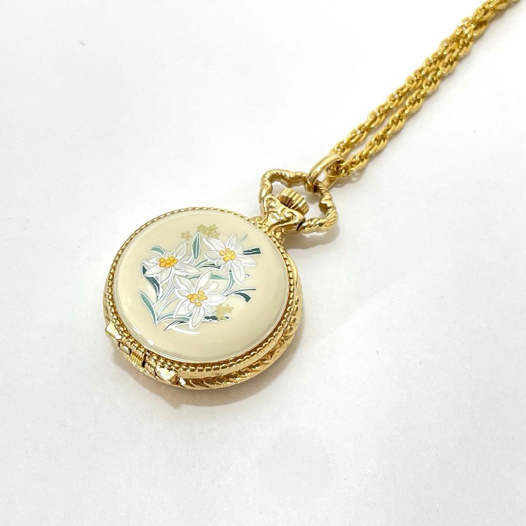 【時計部分不動】Andre Mouche アンドレムッシュ ペンダントウォッチ