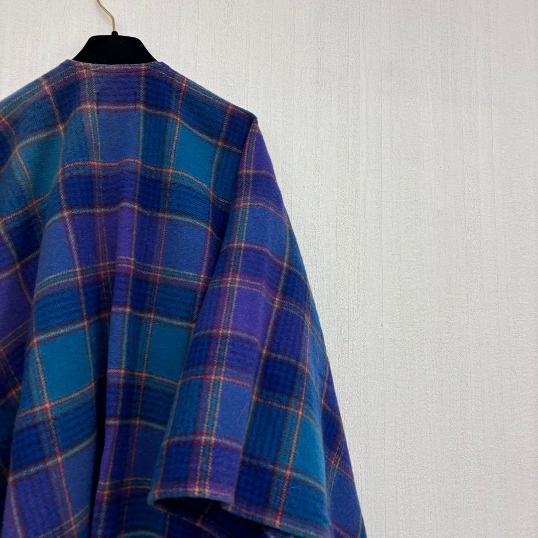 極美品⭐️ 70s ペンドルトン チェック柄 カーディガン U.S.A製 大きめ