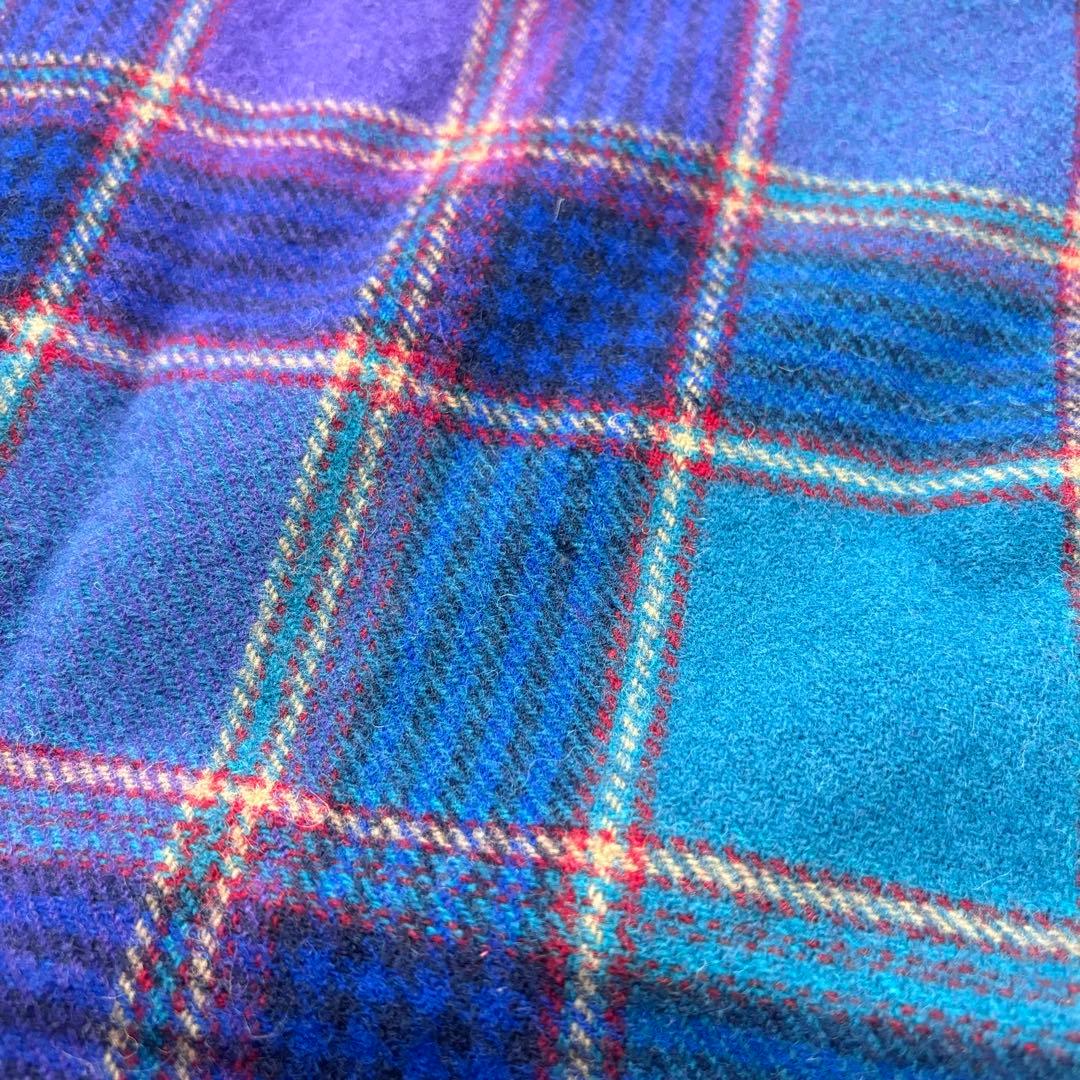 極美品⭐️ 70s ペンドルトン チェック柄 カーディガン U.S.A製 大きめ