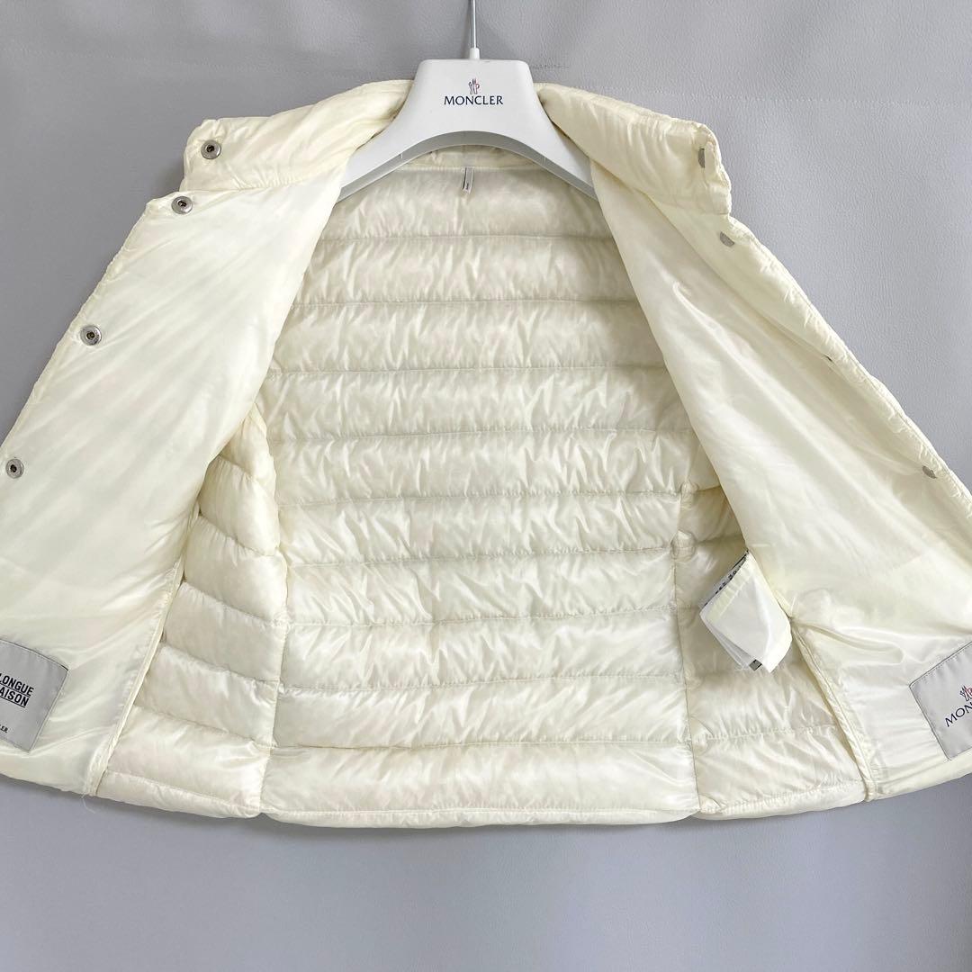 MONCLER / LIANE ダウンベスト 00 ホワイト レディース