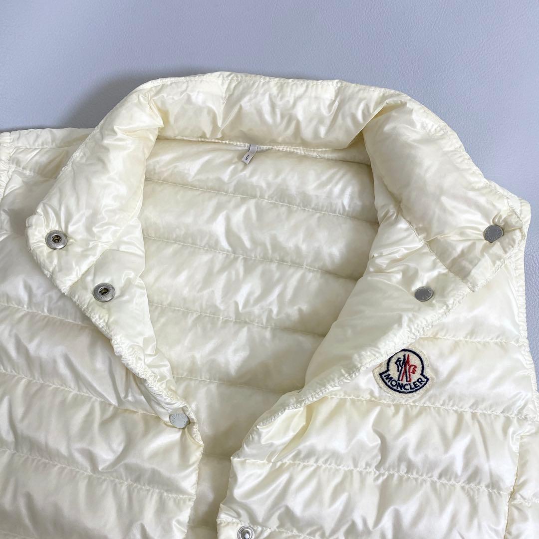 MONCLER / LIANE ダウンベスト 00 ホワイト レディース