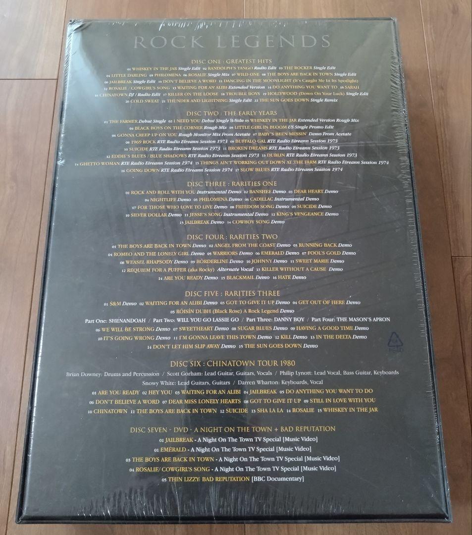 THIN LIZZY ROCK LEGENDS ボックスセット サイン付