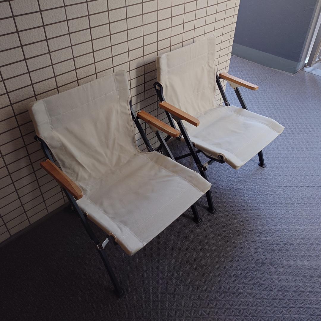 ス*ル様  peak ローチェア ショート アイボリー 2脚セット